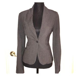 Gray blazer